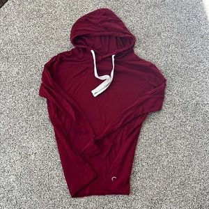 Zyia Active red boyfriend hoodie - size XS - barely worn